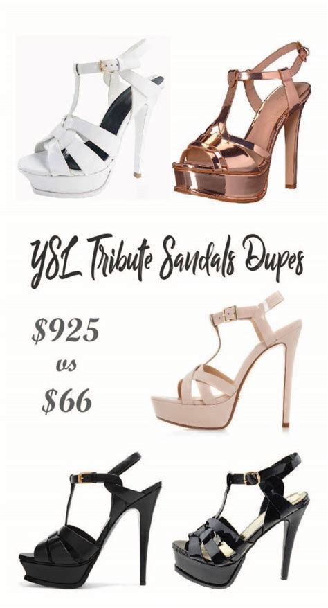 ysl cut out dress dupe|ysl tribute sandals dupe.